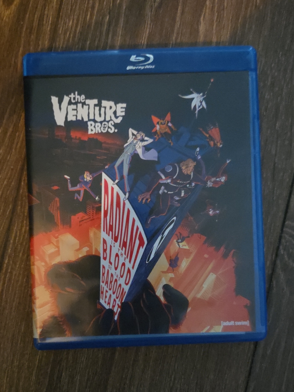 The Venture Bros. Radiant Blood Blu-ray - Blue Case
